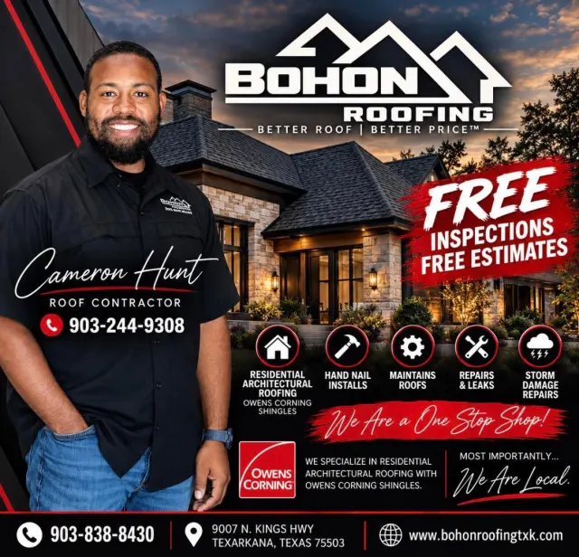 🏠 MEET THE TEAM | Cameron Hunt — Roof Contractor at Bohon Roofing!